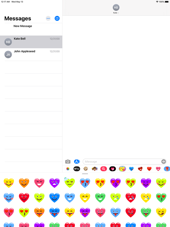 Screenshot #6 pour Heart Face Multicolor Stickers