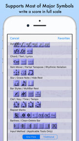 iWriteMusic screenshot