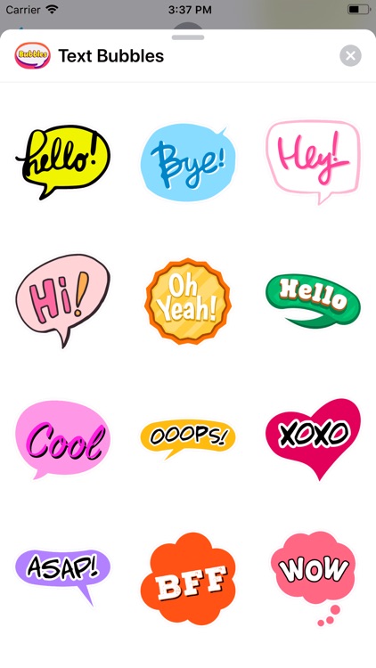 Speech Bubble Stickers ⋆ screenshot-8