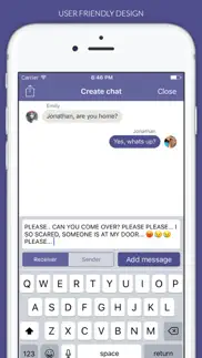 creepy - chat stories iphone screenshot 2