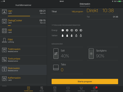 Miele app – Smart Home screenshot 3