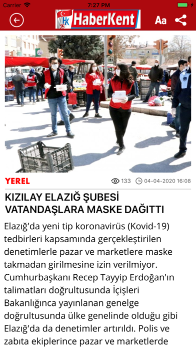 Screenshot #2 pour Elazığ Haberkent