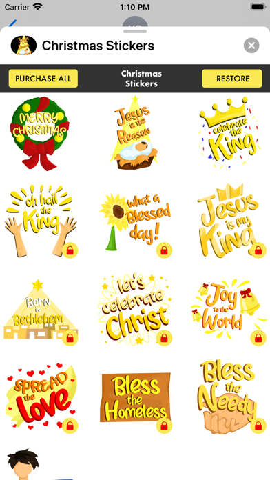 Christmas Stickers · screenshot 4