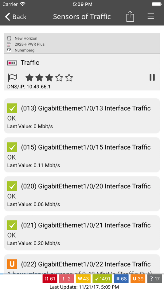 #1. PRTG - Monitoring (iOS) 由: Paessler AG