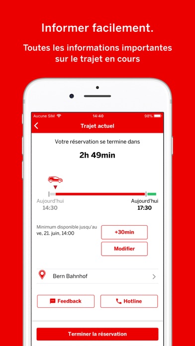 Screenshot #2 pour Mobility Suisse