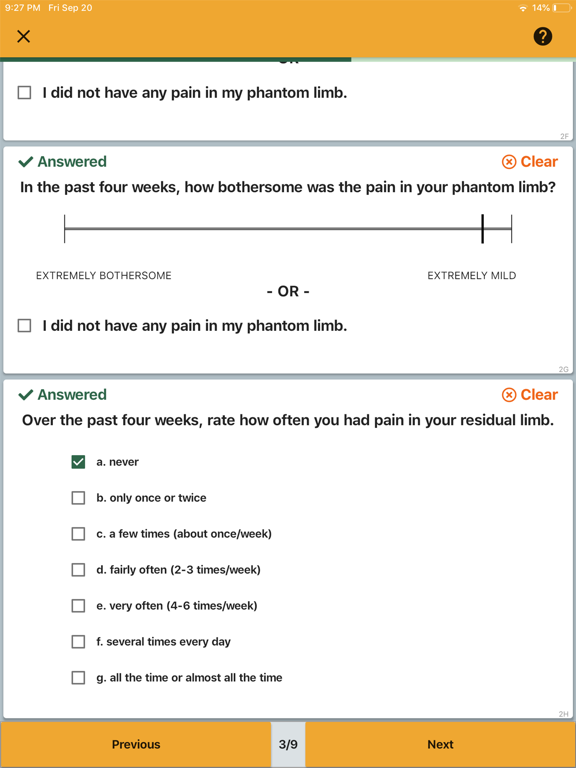 PEQ Mobile iPad screenshot 4 - Medical app