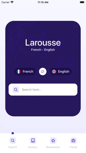 French~English Dictionary screenshot 1