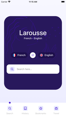 French~English Dictionary screenshot 1