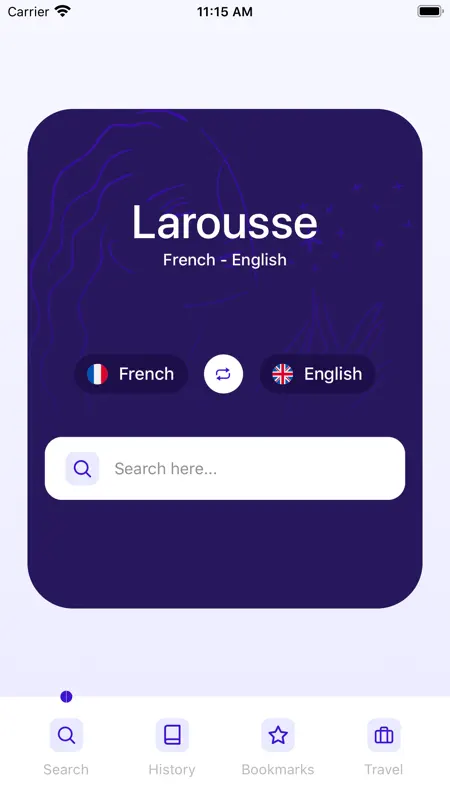 French~English Dictionary screenshot 1 of 5