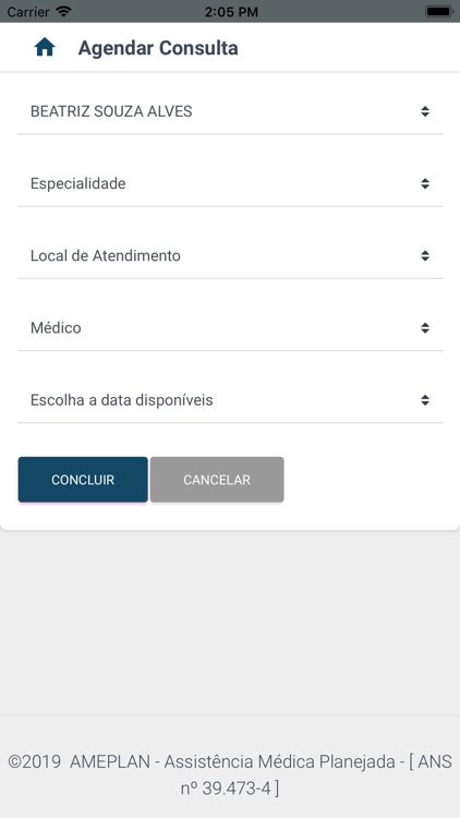 Ameplan Saúde app