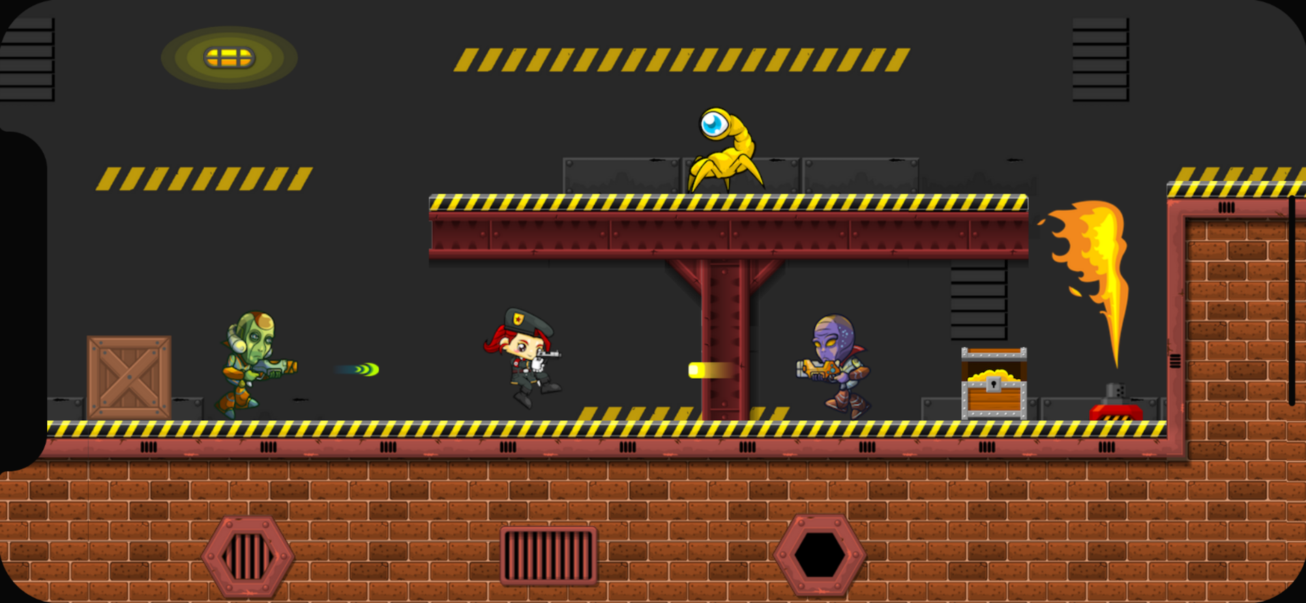 Aliens 2D: Run & Gun