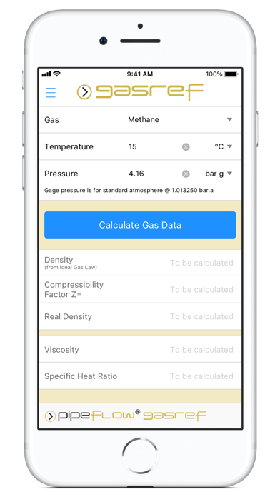 Screenshot #3 pour Pipe Flow GasRef - Gas Density