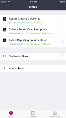 Game screenshot iReport App mod apk