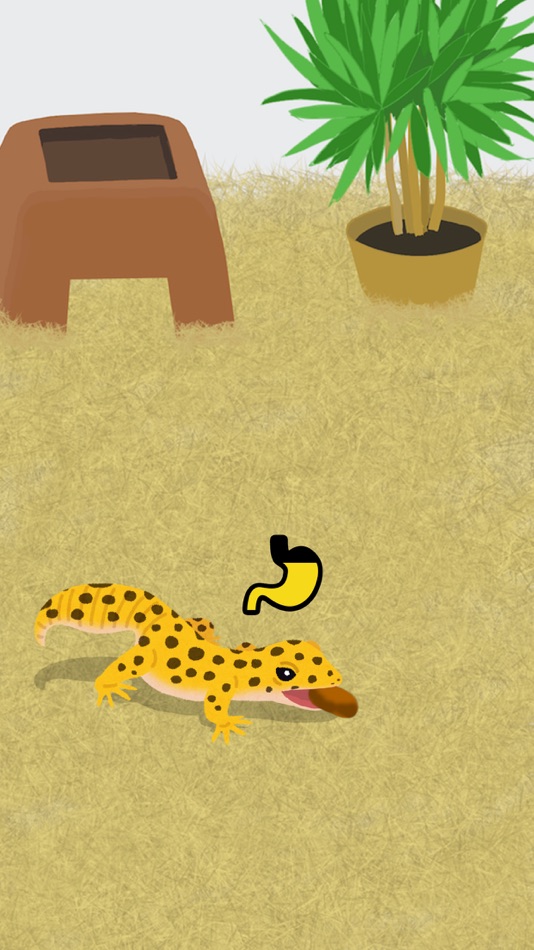 #2. My Gecko -Virtual Pet Game- (iOS) Podle: HENN Inc.