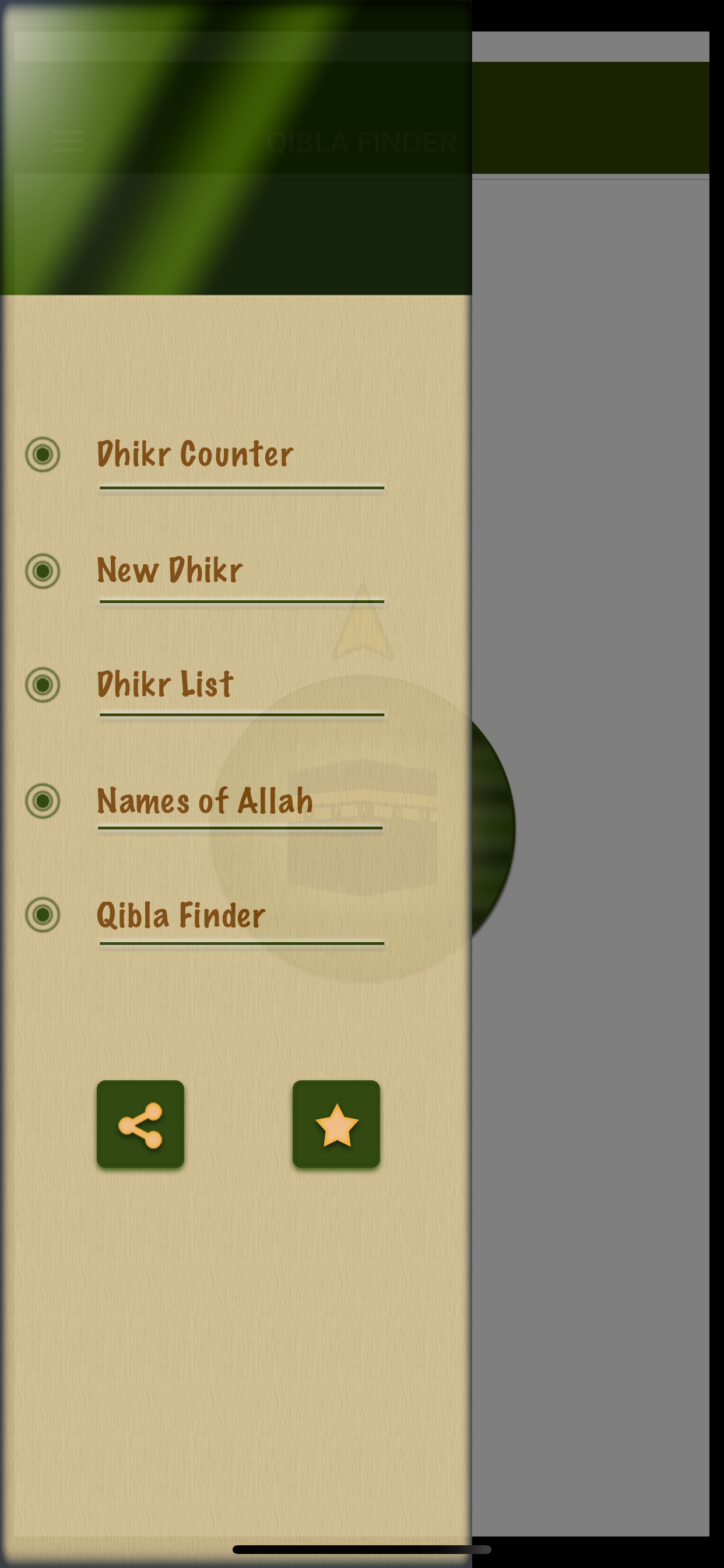 Dhikr Counter - Qibla Finder