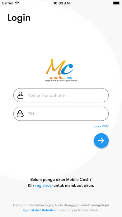 How to cancel & delete Mobile Cash from iphone & ipad 1