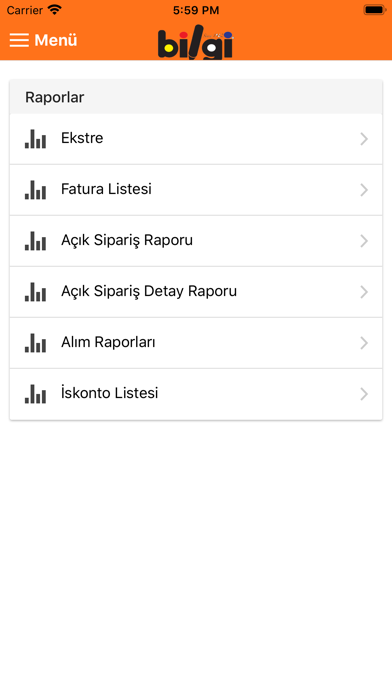 Bilgi B2B Screenshot
