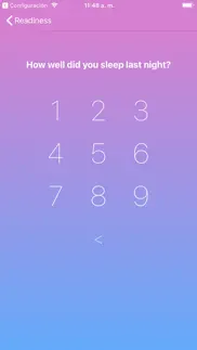 readiness: wellness monitoring iphone screenshot 2
