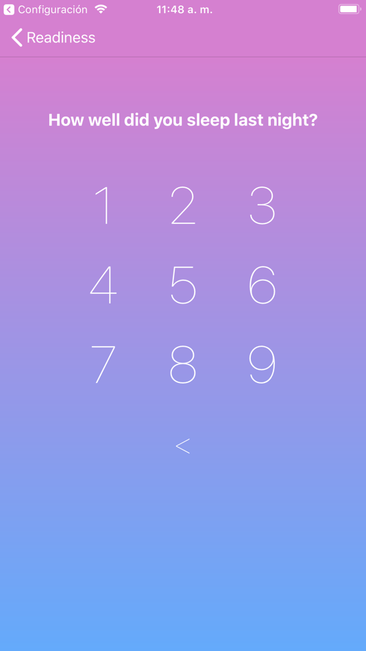#2. Readiness: Wellness monitoring (iOS) By: Carlos Balsalobre