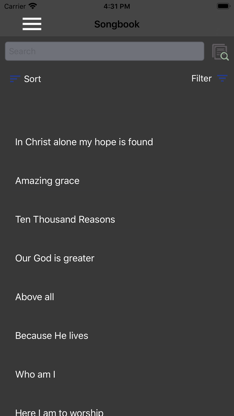 Songbook - Christian screenshot 1