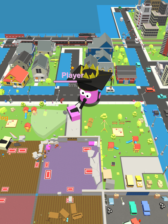 Dust Buster: Bumper Battle 3D iPad screenshot