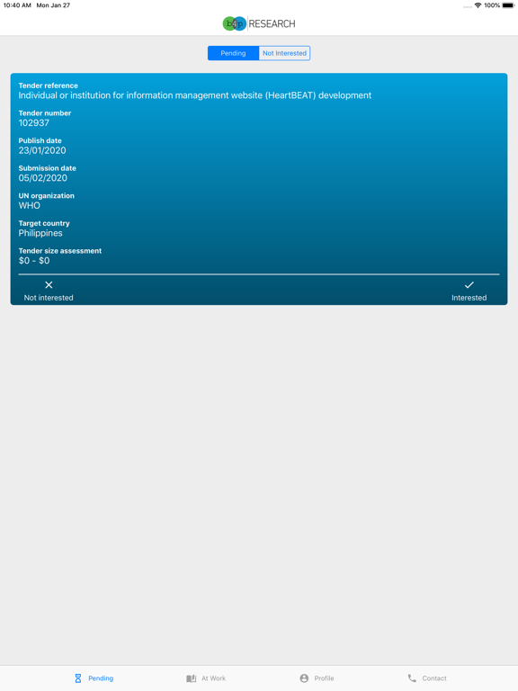 Screenshot #4 pour B4PResearch