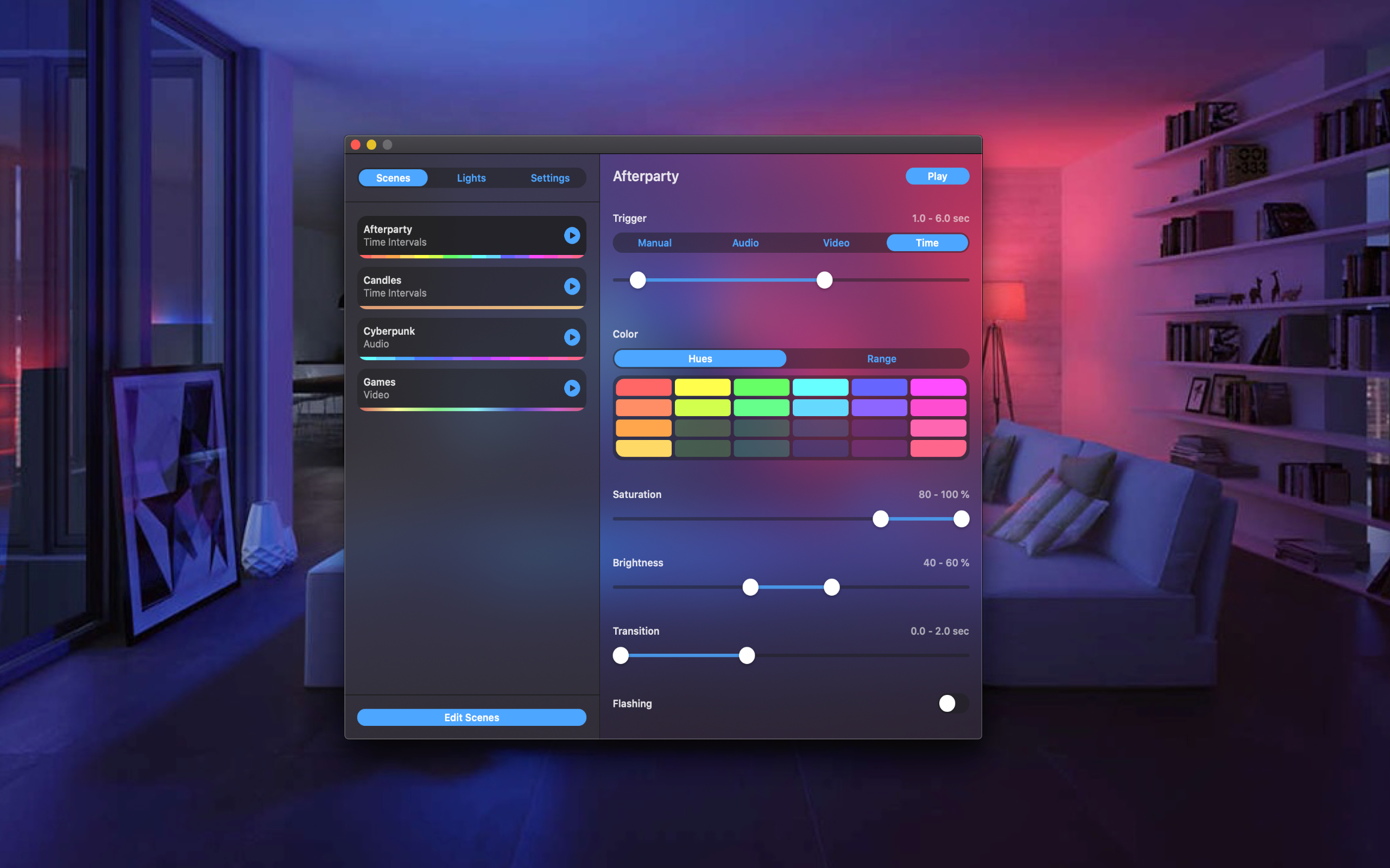 Hue Party for Philips Hue