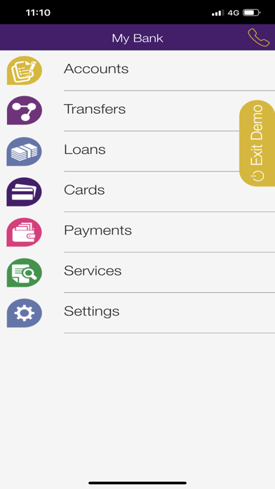 Byblos Bank Iraq Mobile App Screenshot