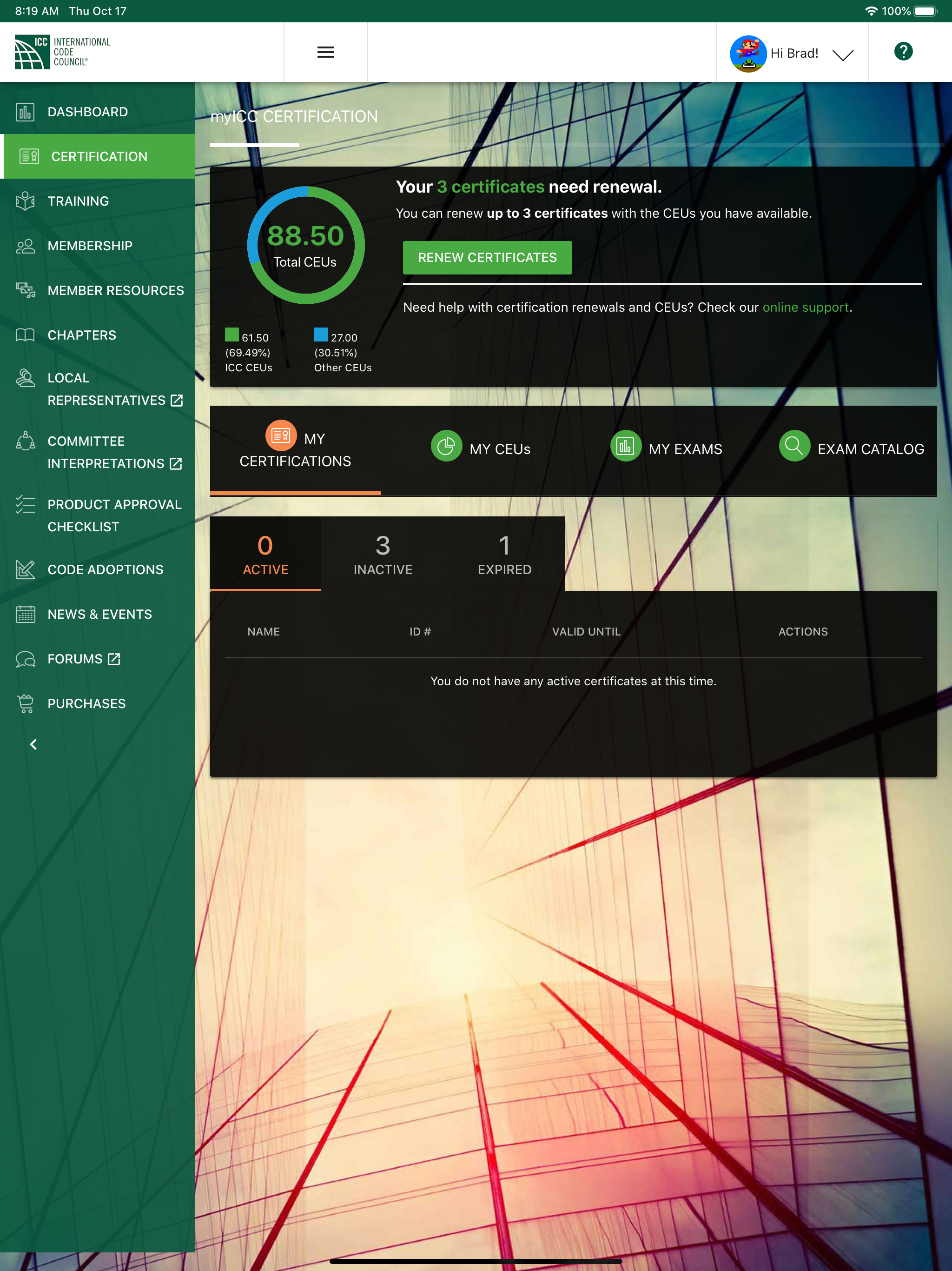 myICC by the Code Council