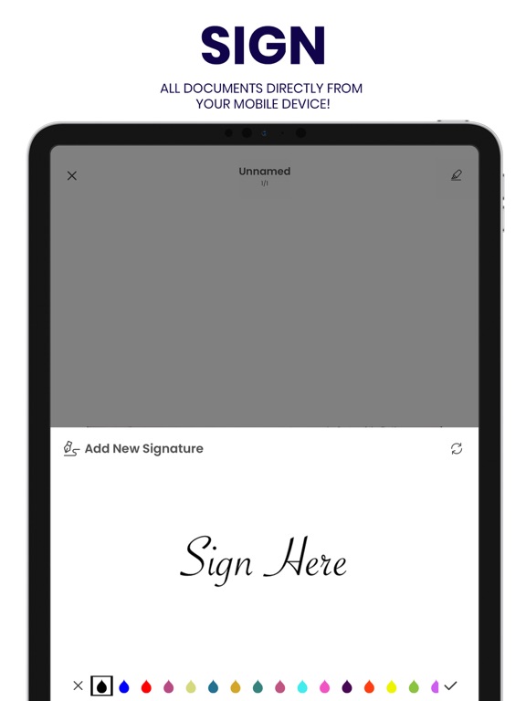 PDF Scanner App free of ads iPad screenshot 3 - Business app