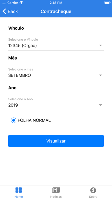 Portal do Servidor - MA Screenshot