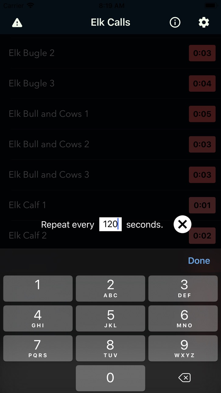 iPhone screenshot