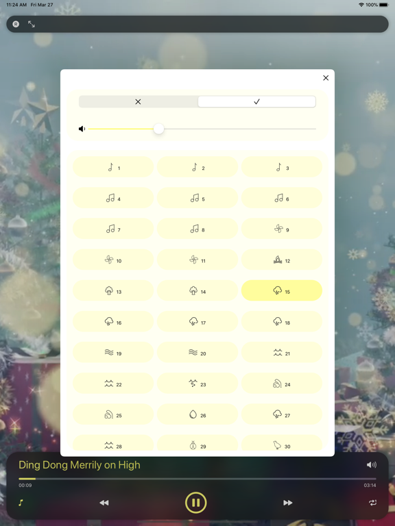 Screenshot #6 pour Chansons de Noël New Age