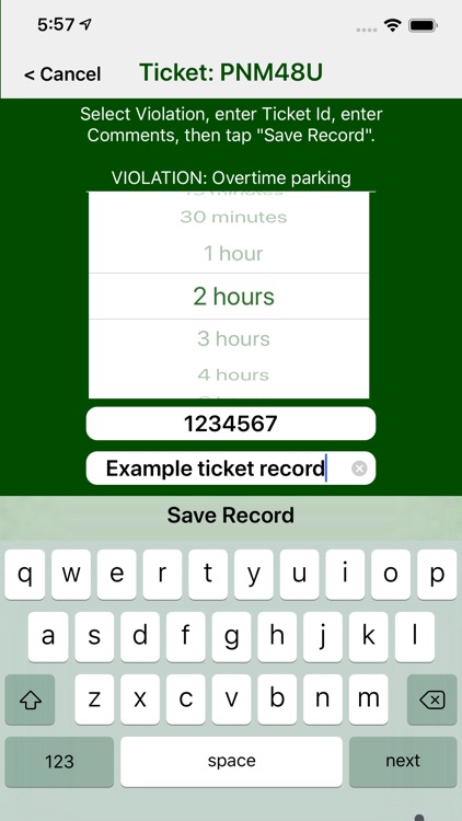 2 Hour Parking: iChalk screenshot-3