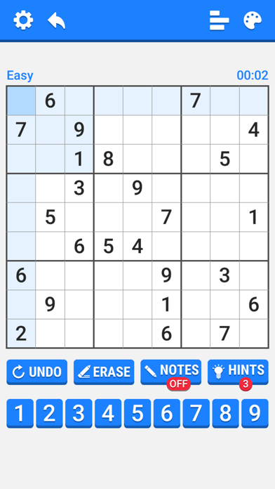 Screenshot #2 pour Sudoku King.
