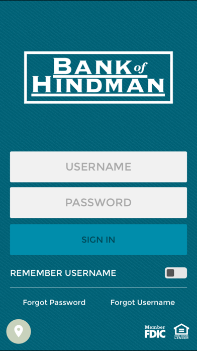 Bank of Hindman Screenshot