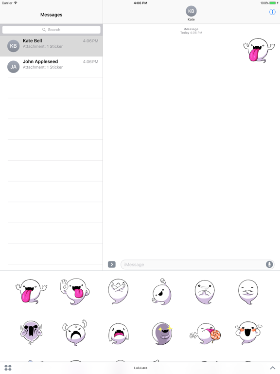 Screenshot #4 pour Lulu&Lara Sticker Pack