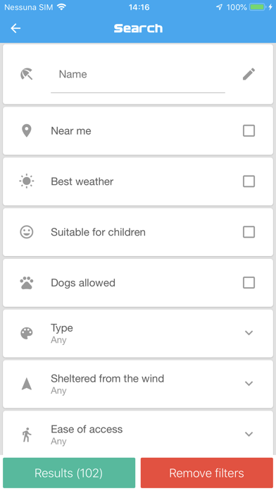 Beaches in Elba Screenshot