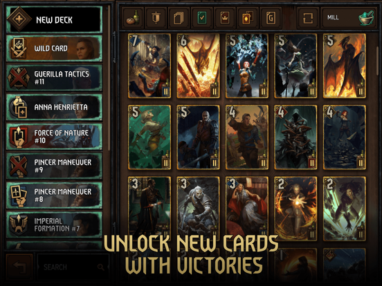 GWENT: The Witcher Card Game iPad app afbeelding 4