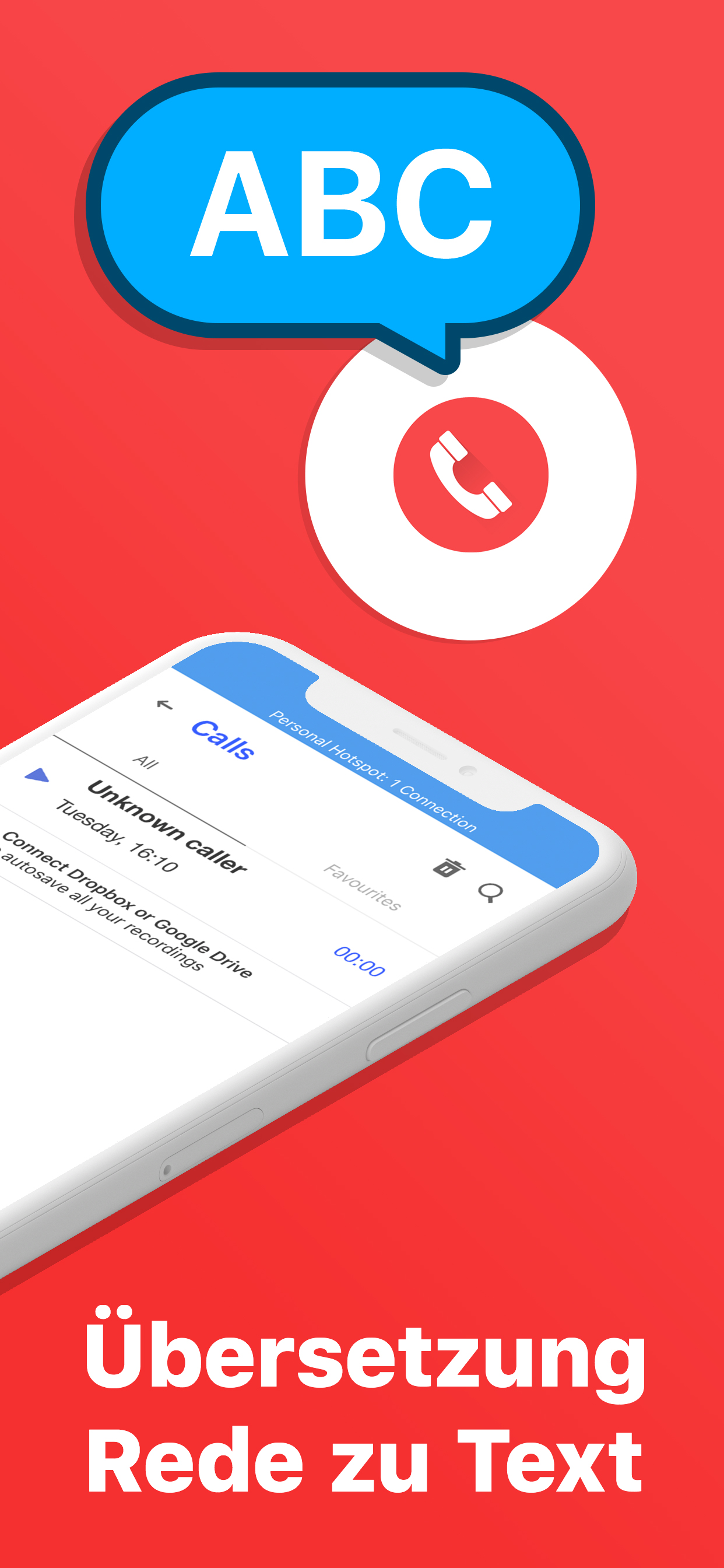 Call recorder Aufnahme app