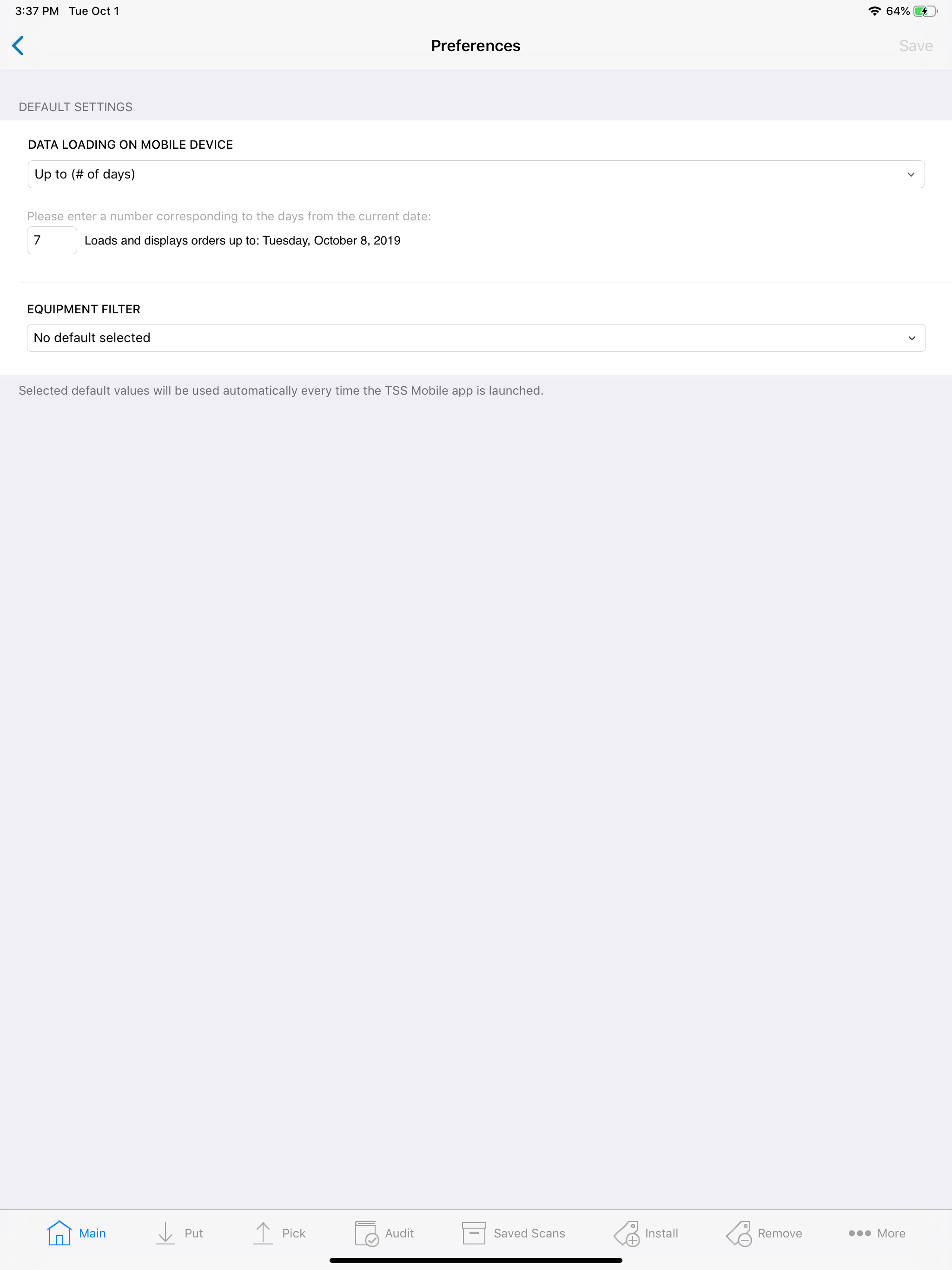 TSS Mobile screenshot 8