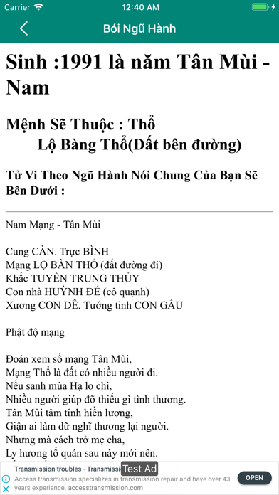 Xem Bói Vận Mệnh Tổng Hợp screenshot