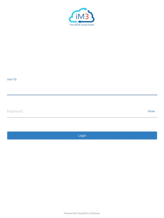 iM3 SCM Lite iPad screenshot 1 - Business app