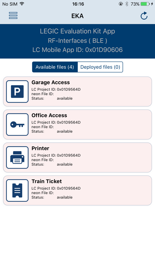 #2. LEGIC EKA (iOS) 由: LEGIC Identsystems AG