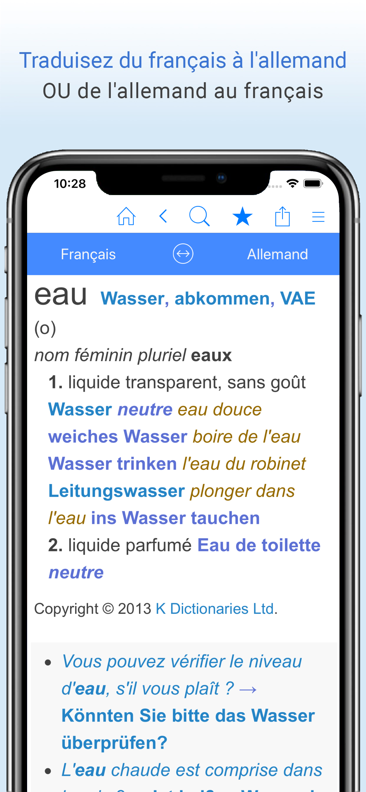 Dictionnaire français-allemand
