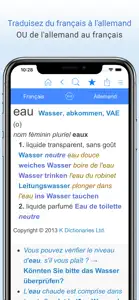 Dictionnaire français-allemand screenshot #1 for iPhone