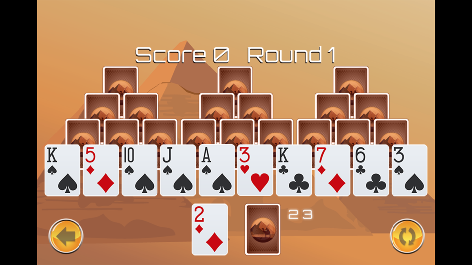 #2. Tri Peaks Solitaire Redux (iOS) 由: Keith Adler Studios LLC