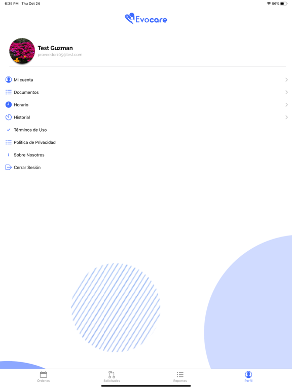Evocare Provider iPad screenshot 9 - Business app
