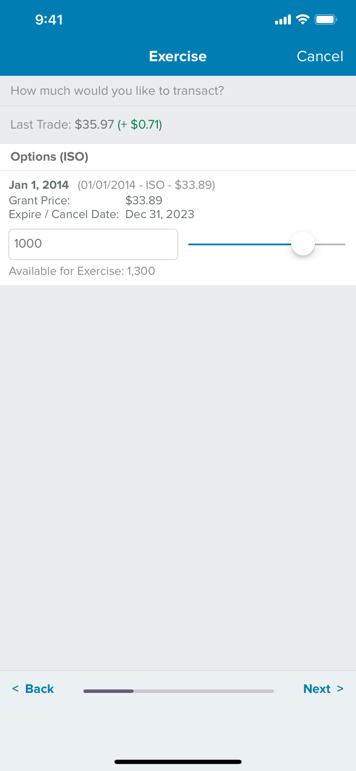 Stock Plan screenshot 5