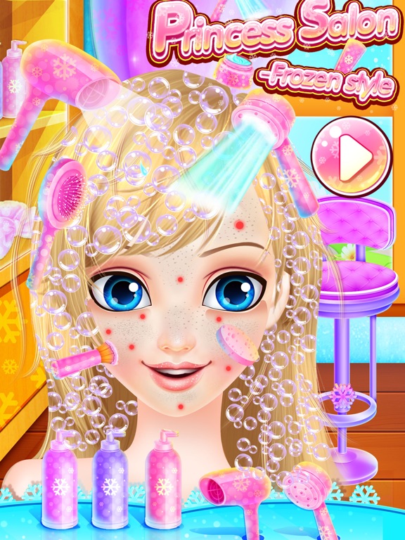 Screenshot #5 pour Princess Make Up -Ice Queen